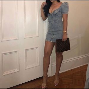 Denim dress